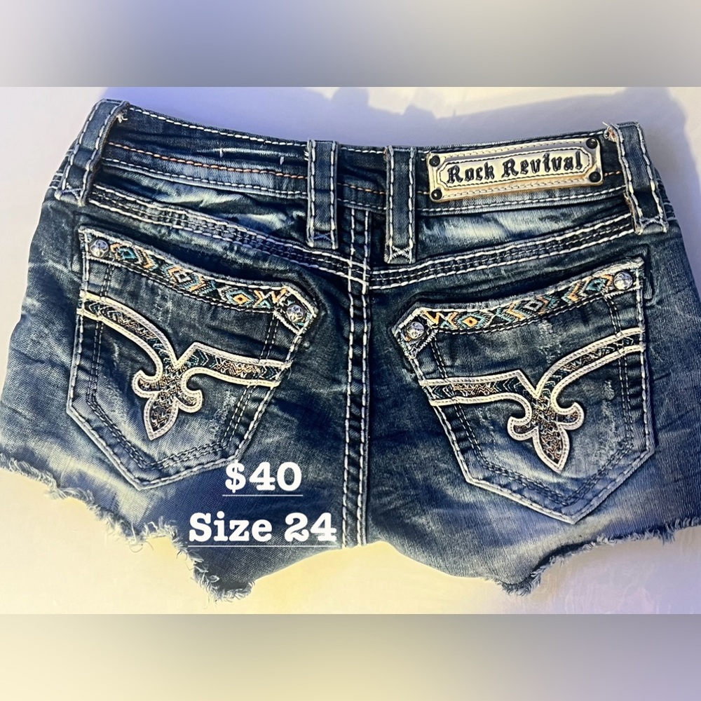 Cute Rock Revival Daisy Dukes